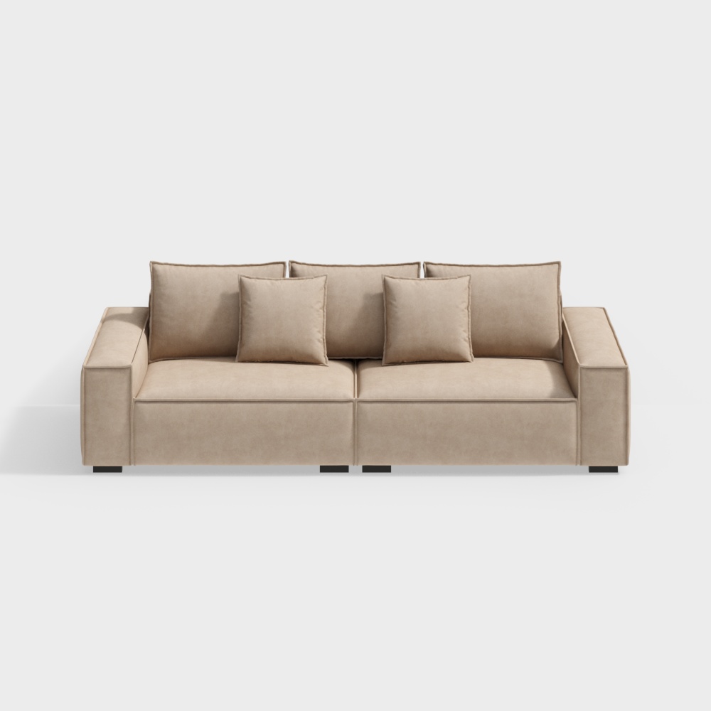 Sofa kiểu vintage 2.8m Bộ sưu tập Savannah BSFNS2751