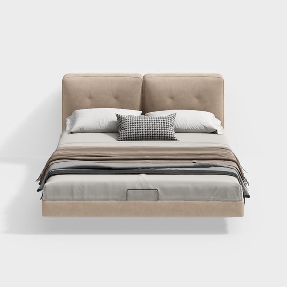 Vintage Stil 1,8m Bett Savannah Serie BSFNC2862