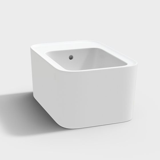 Angular Wash Basin 3D model