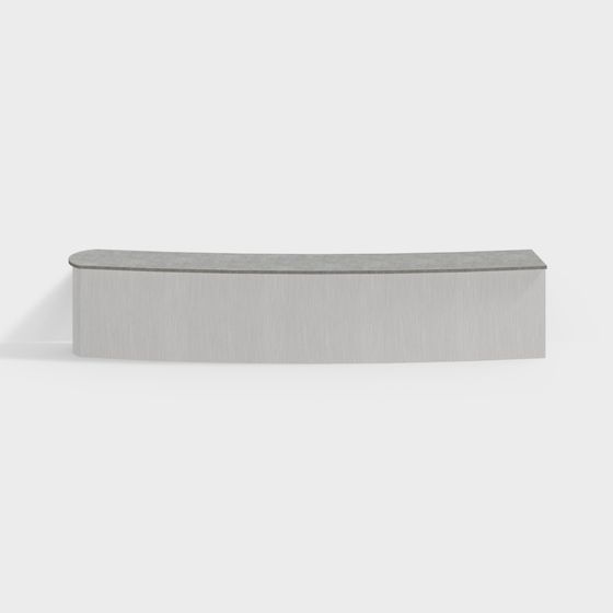 Stylish Concrete Shelf 3D model for Modern Interiors