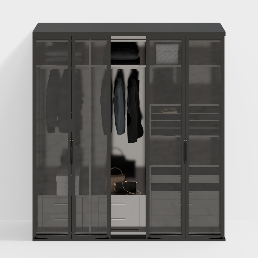 Garde-robe pour chambre d'enfant moderne