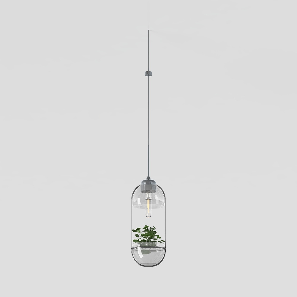 Modern bedroom creative chandelier