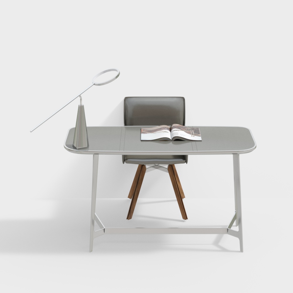 Set furnitur ruang belajar modern