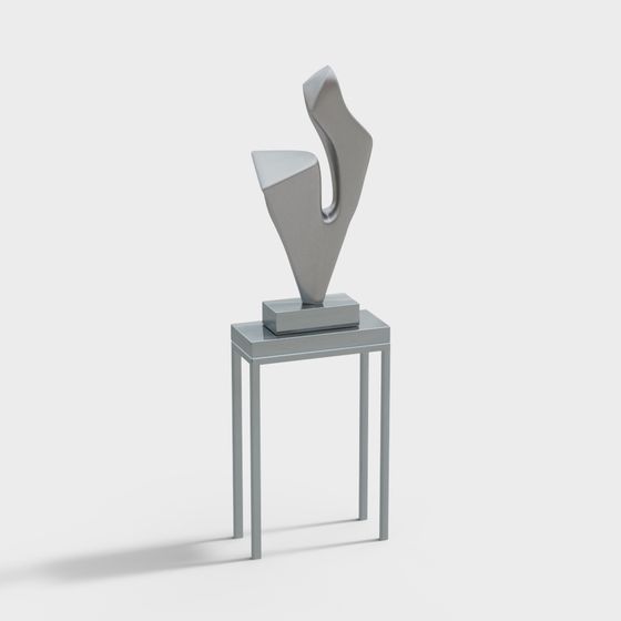 Abstract Art Trophy 3D model