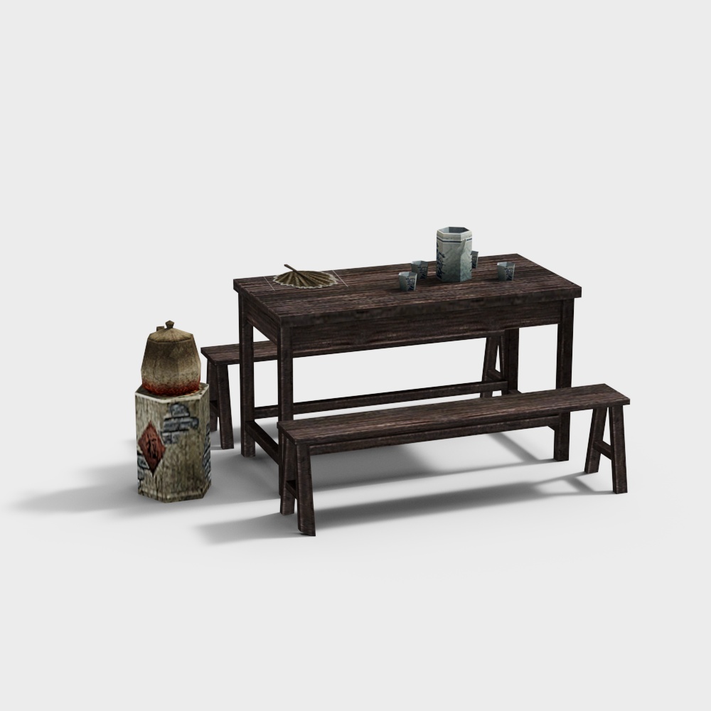 Outdoor Street Vendor Stall