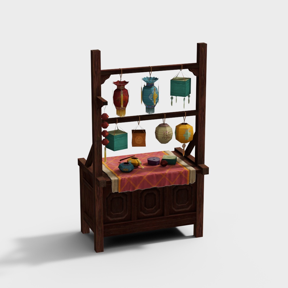 Outdoor Street Vendor Stall