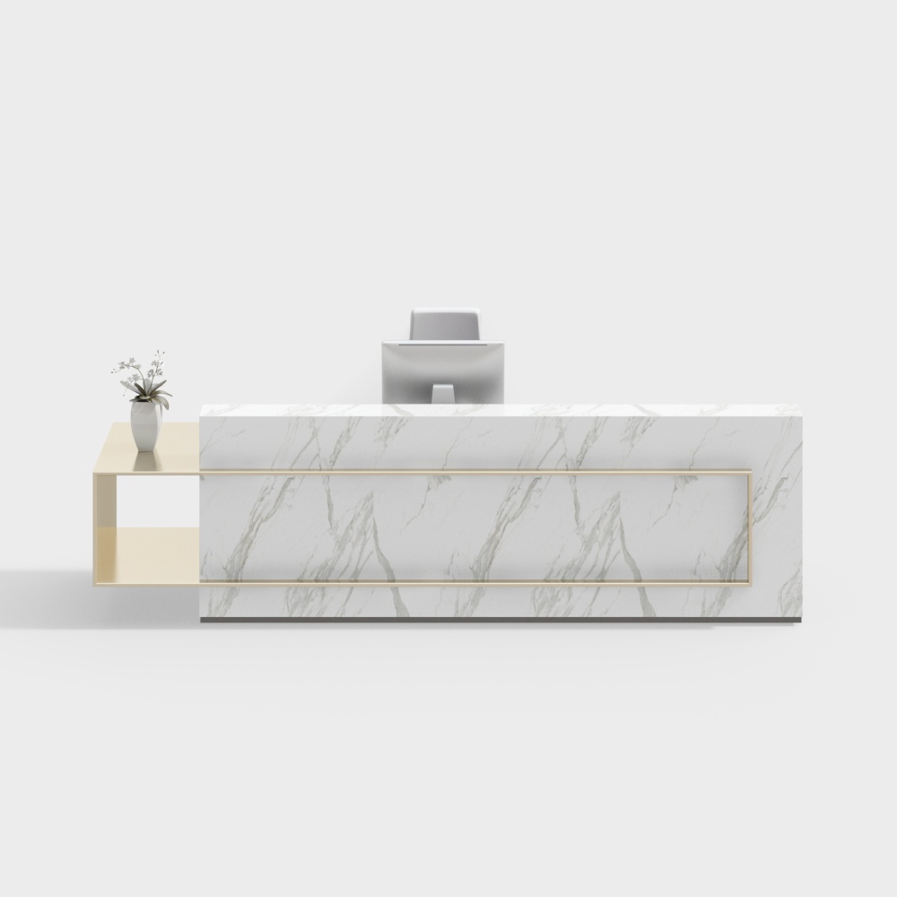 オフィスエリアデスクと椅子セット