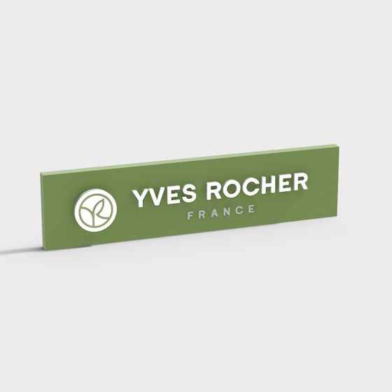 Iconic Yves Rocher France 3D Model Design