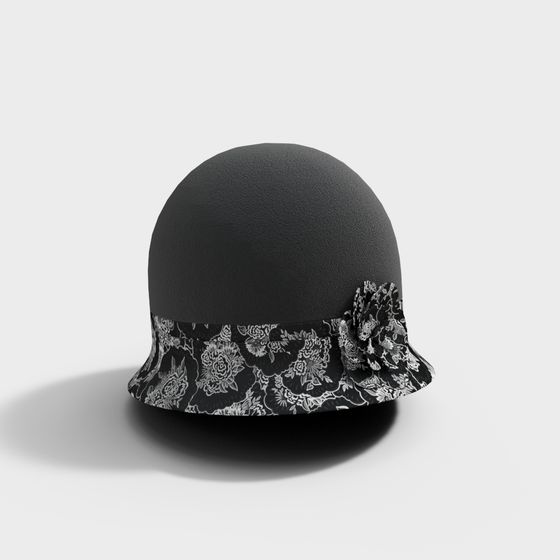 Elegant Cloche 3D Model