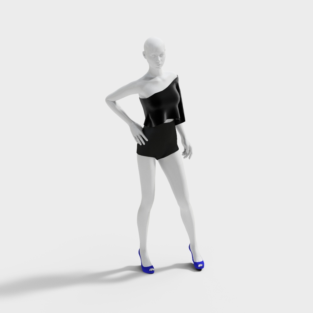 Modello Femminile per Centro Commerciale Moderno