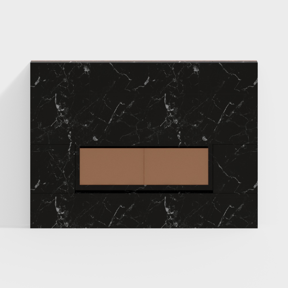 Tường nền màu đen hiện đại