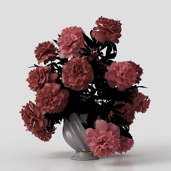 Elegant Bouquet 3D model