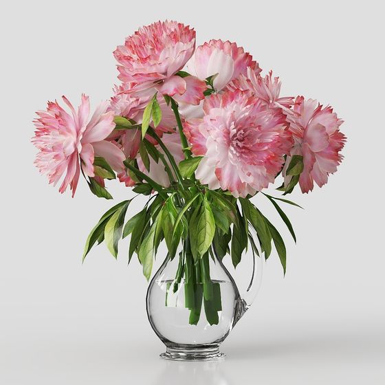 Spring Bouquet 3D model
