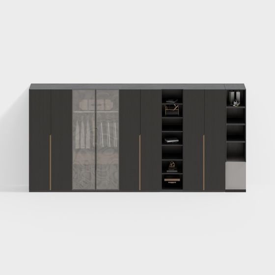 City Cabinet 3D Model for Modern Interiors