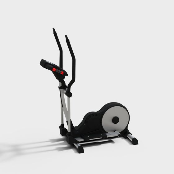 Low-Poly Elliptical Machine 3D model