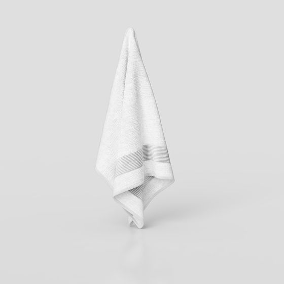 Origami Towel 3D Model