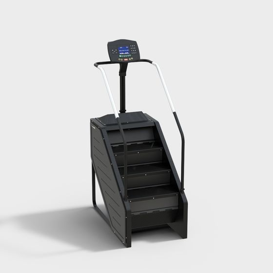 Sleek Step Machine 3D model for Fitness Design