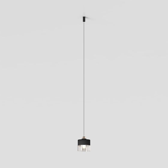 Urban Glow Minimalist Pendant Light 3D model