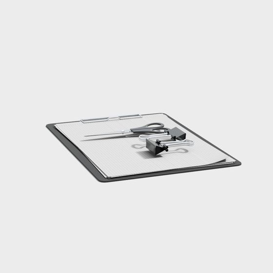 Chic Clipboard 3D Model for Creative Projects
