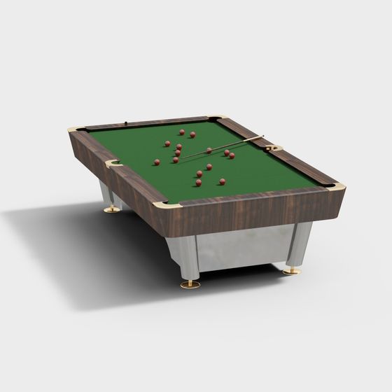 Modern Billiards Table 3D model