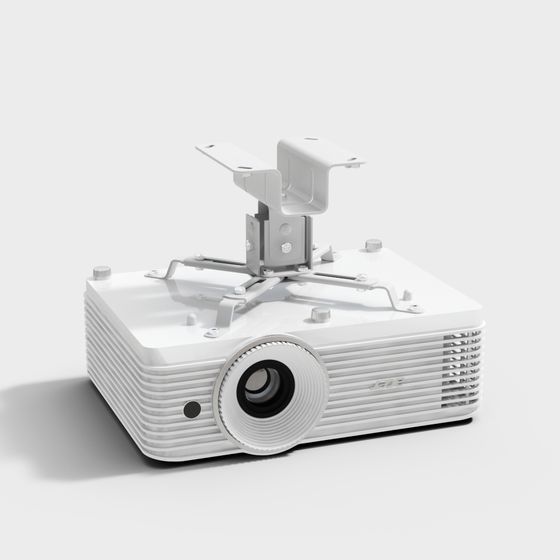 Stylish Projector 3D model for Creative Designs