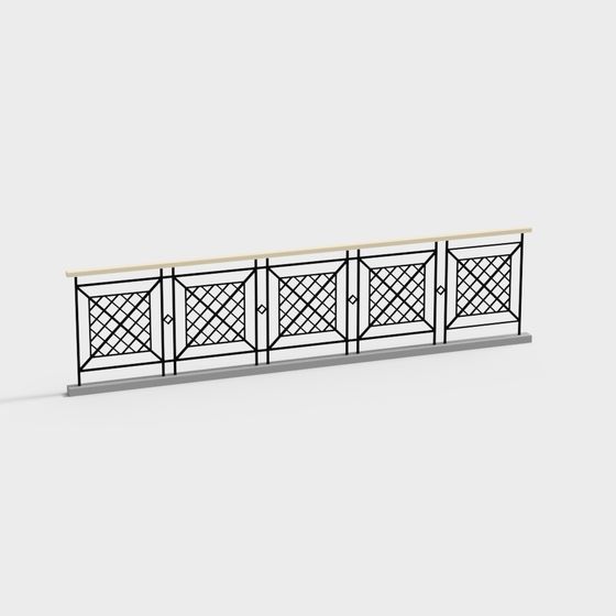 Urban Bridge 3D model