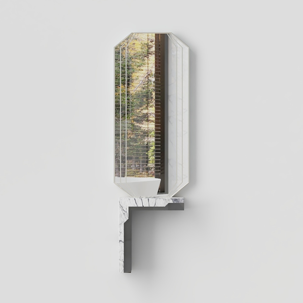 Hair Salon Beauty and Hairdressing Hall Mirror