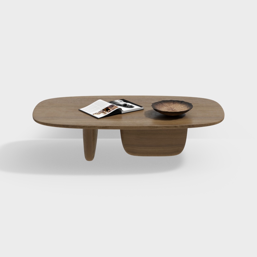 Light luxury living room coffee table