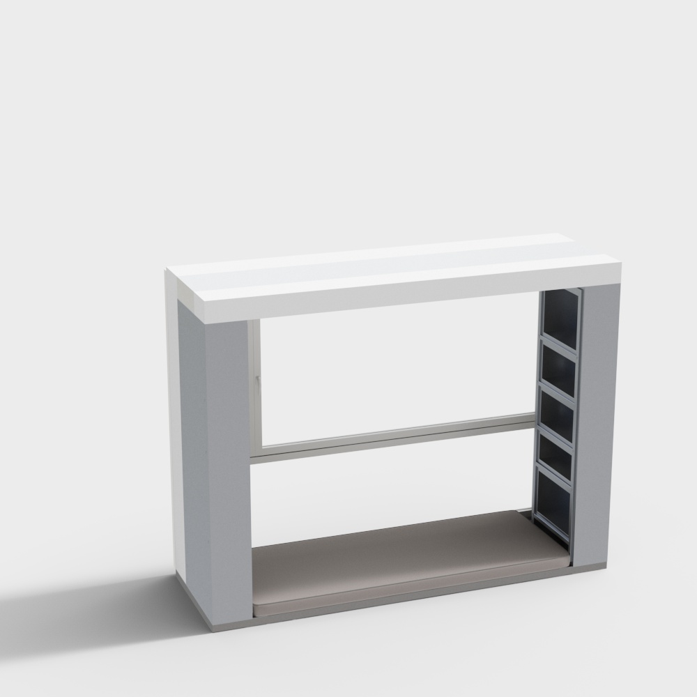 Fenêtre en baie pour chambre de nouveau style