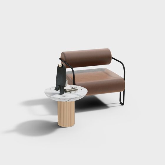 現代的なレジャーテーブルと椅子の組み合わせ