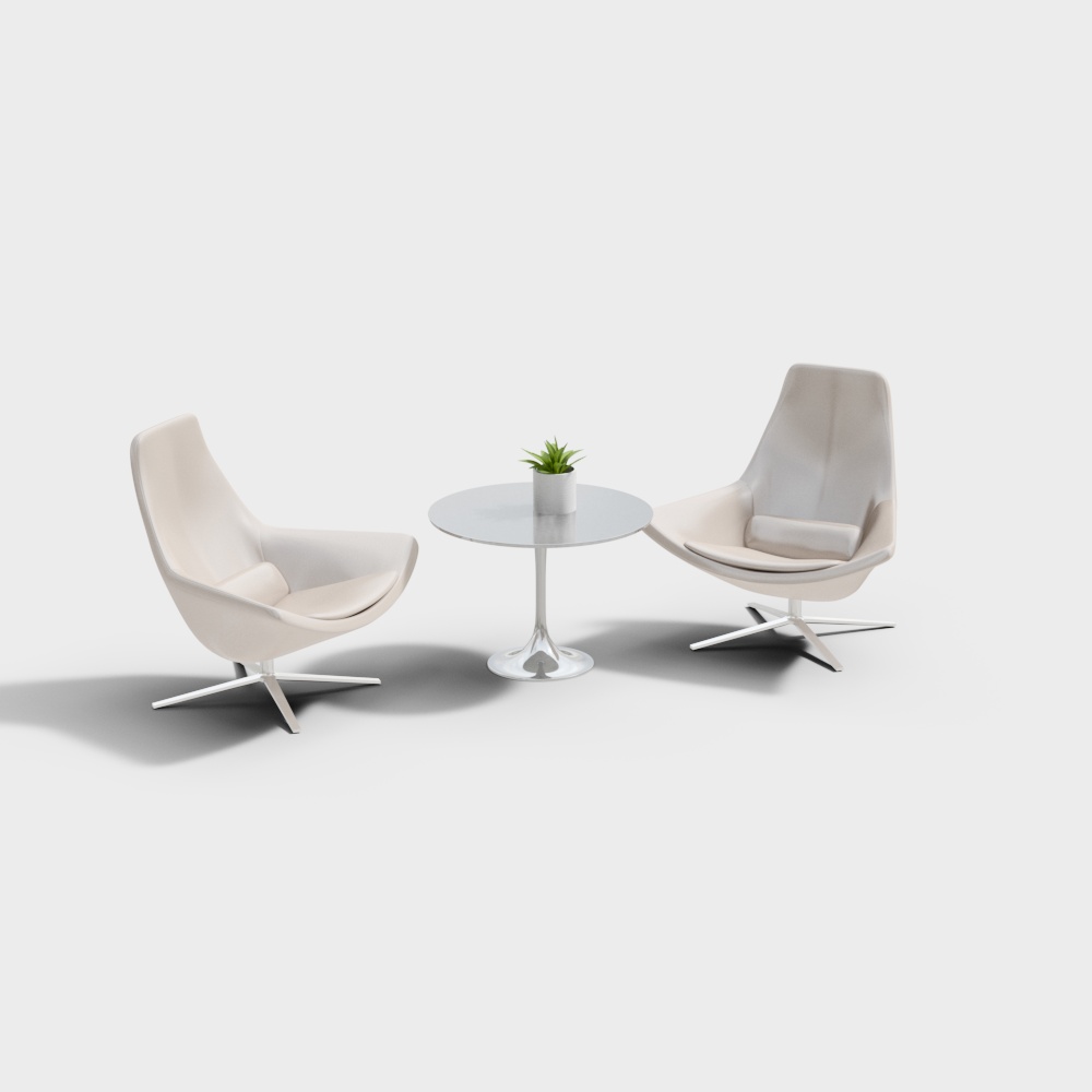 Modern Leisure Table and Chair Combination