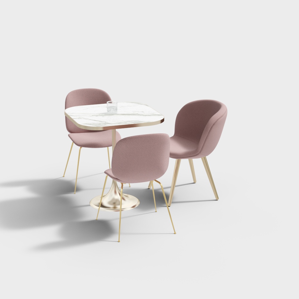 ชุดโต๊ะและเก้าอี้สบายหรูหรา