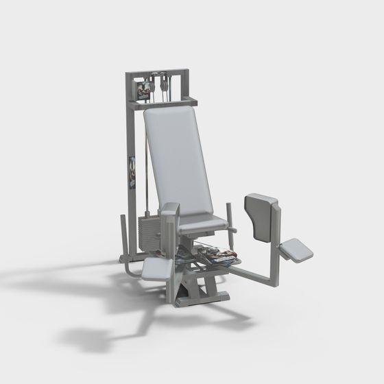 Multifunctional Training Chair 3D model