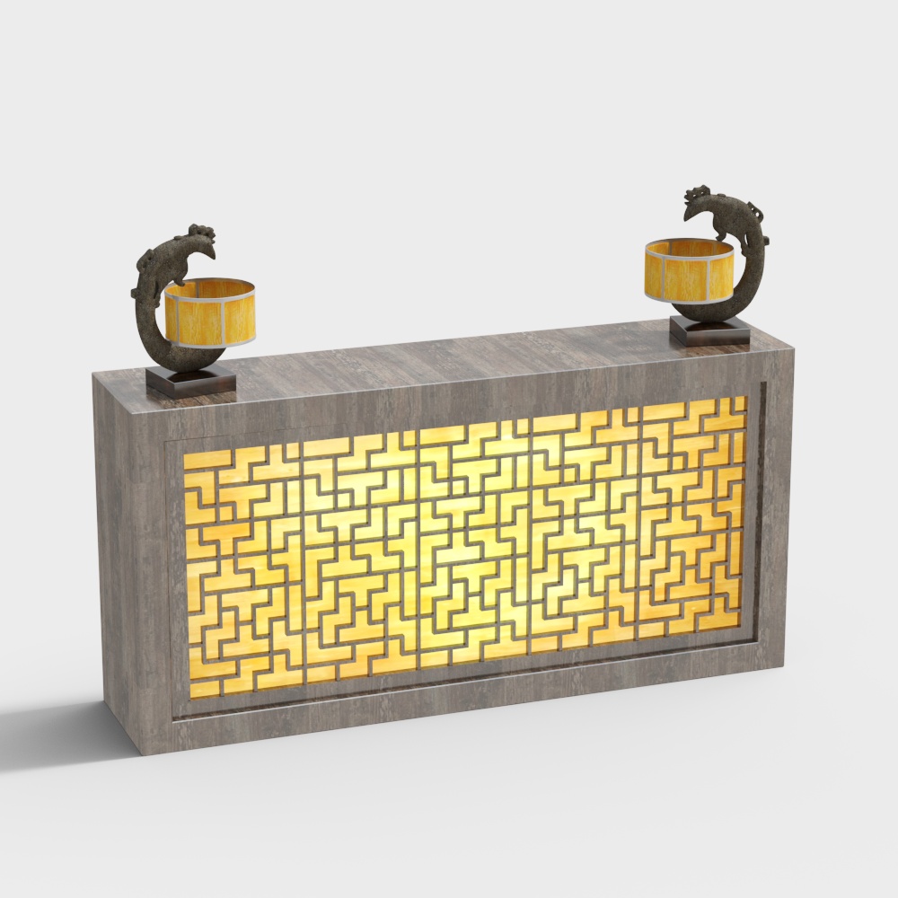 新中式美容室受付