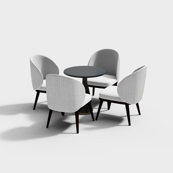 Современный набор стола и стульев для отдыха