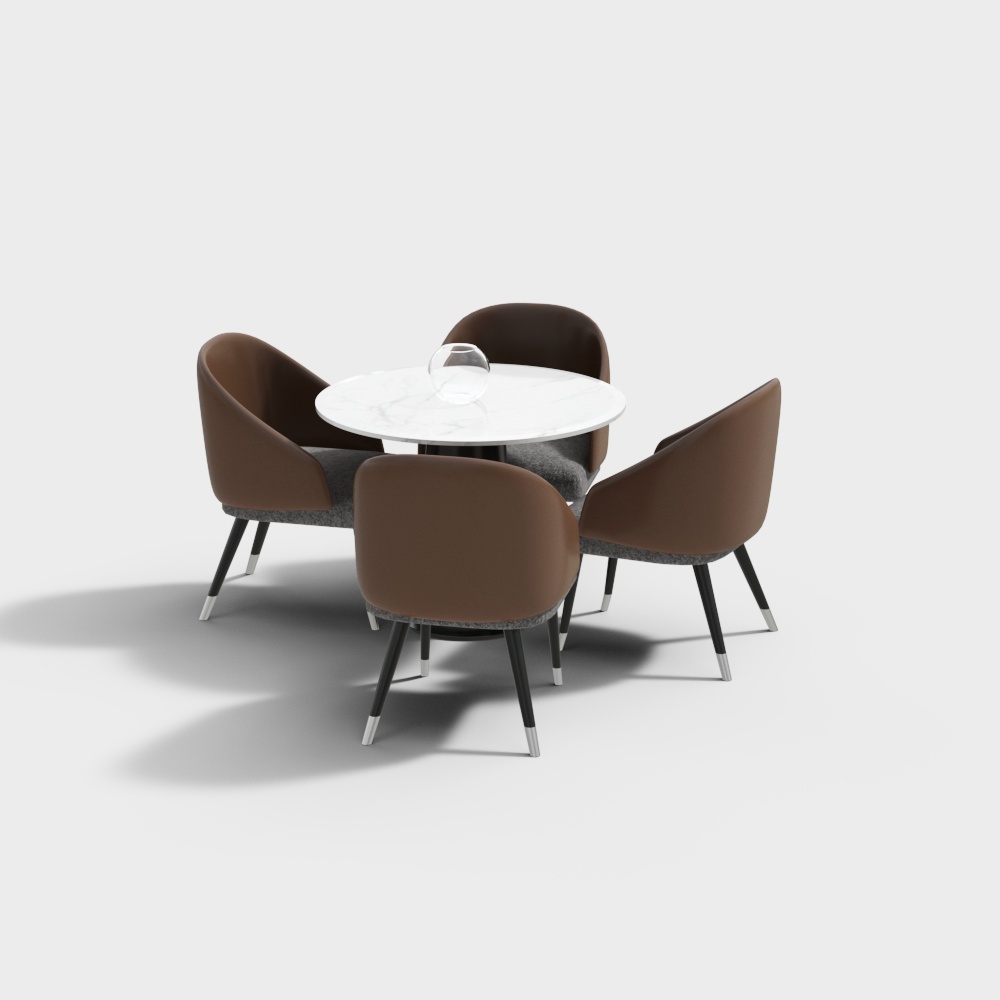 Minimalist Casual Table and Chair Set