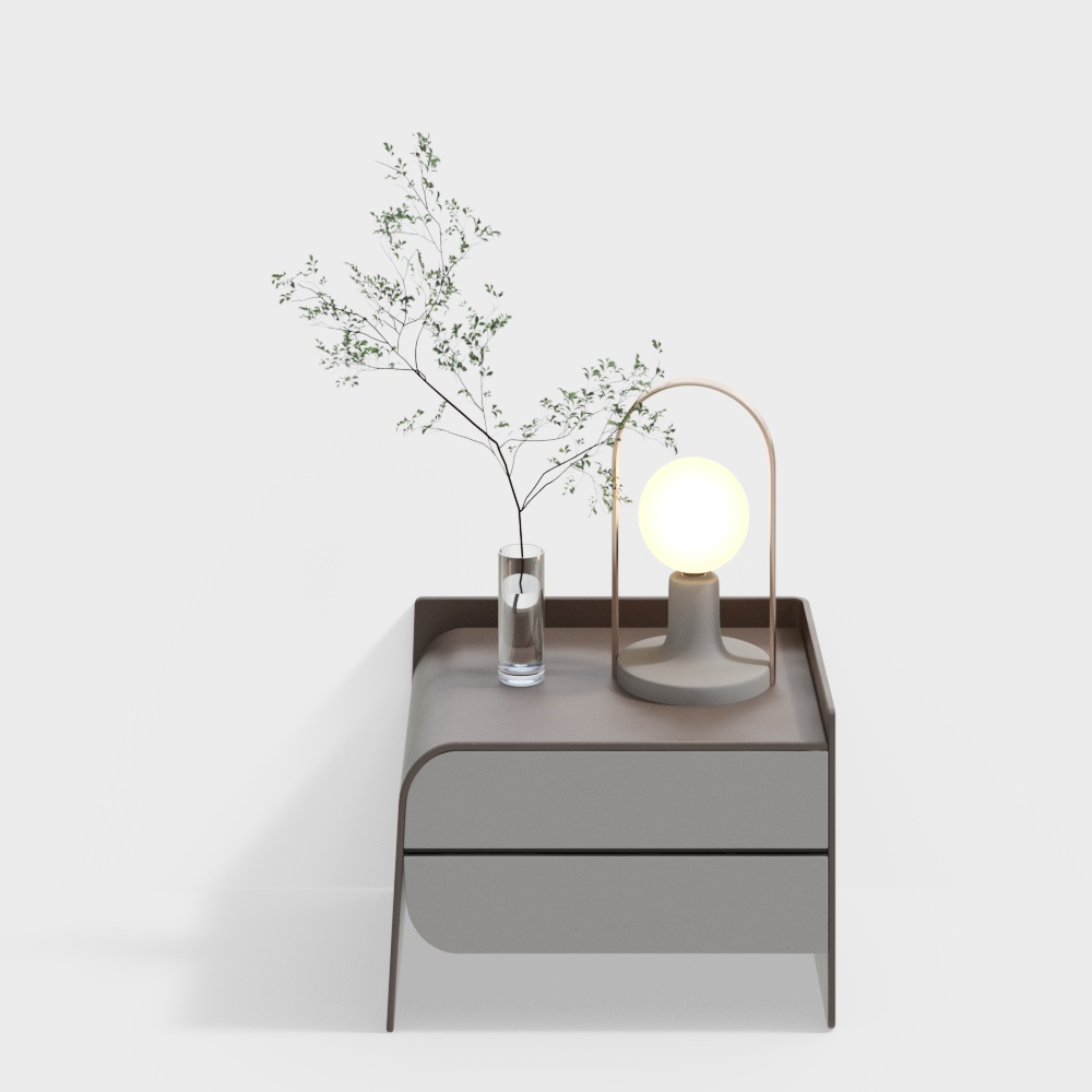 Table de Nuit Minimaliste Moderne