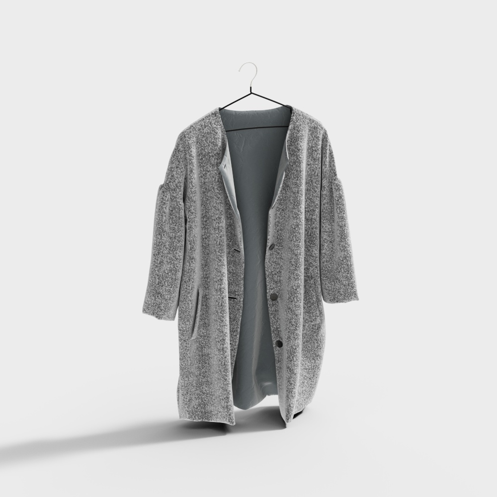 輕奢服裝開襟毛衣