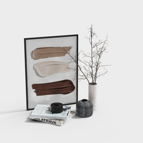 Minimalist 3D Model for Contemporary Interior Design