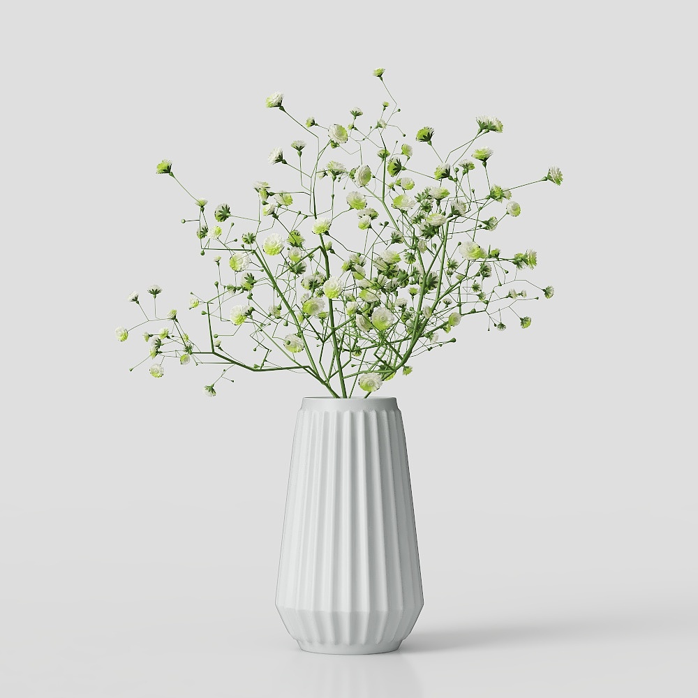 Đồ trang trí bình hoa phòng ngủ Bắc Âu