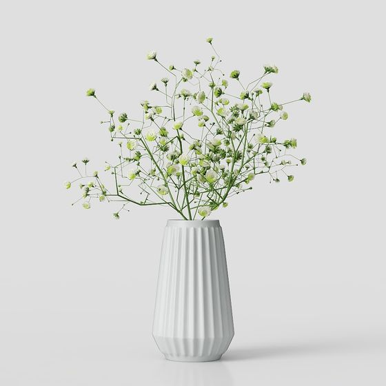 Đồ trang trí bình hoa phòng ngủ Bắc Âu