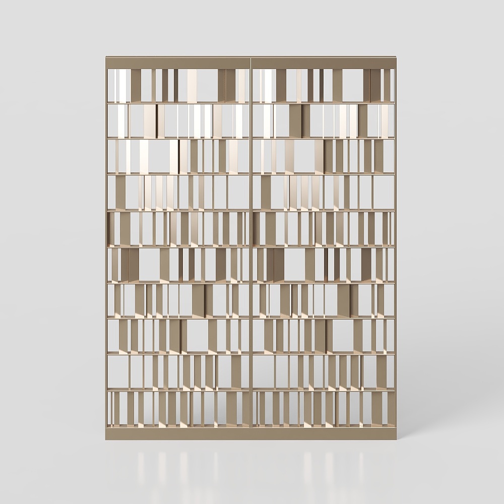 Modern sales office partition