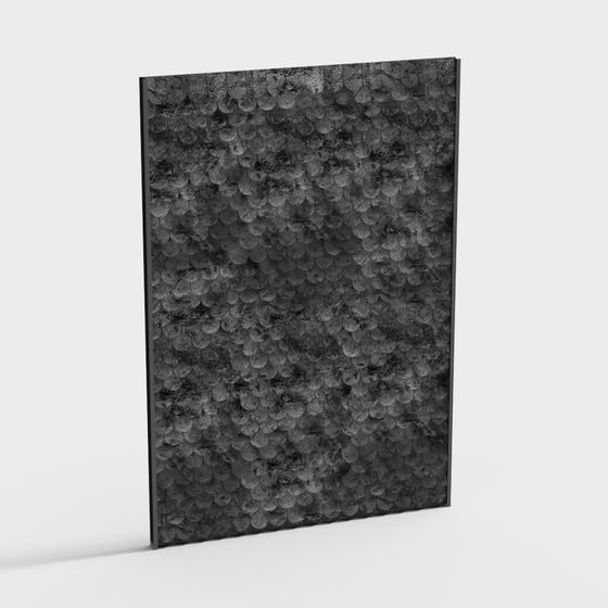 Tree Bark Texture Wall 3D model