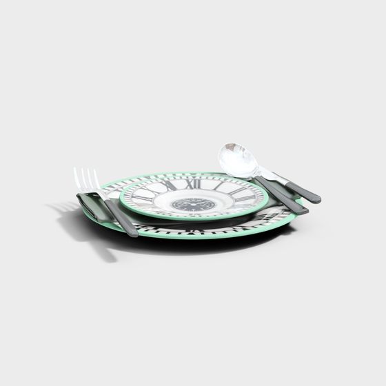 Timeless Table Setting 3D model