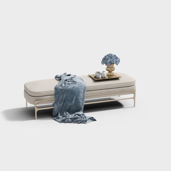 Tabouret de lit moderne de luxe