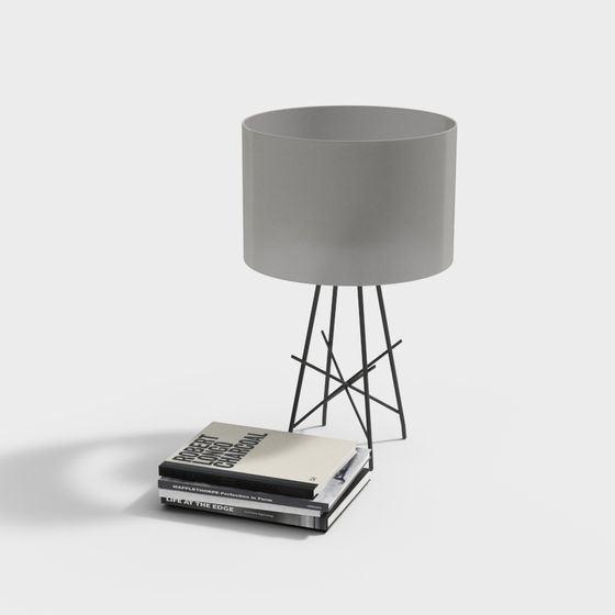 Minimalist Table Lamp 3D model