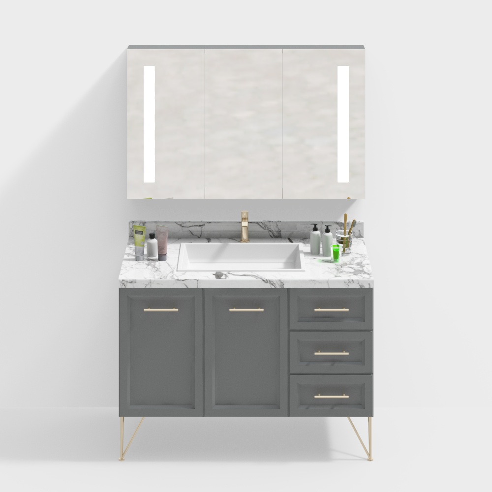 Nordic Bathroom Vanity