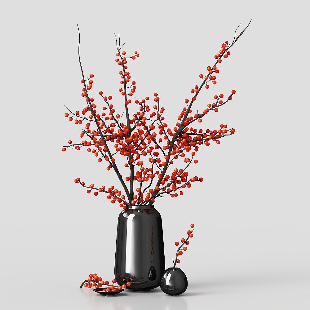 Piante di Frutta Ricchezza Bacche Stile Nuovo Cinese