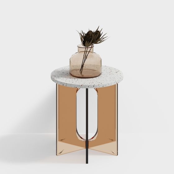 Urban Corner Side Table 3D model