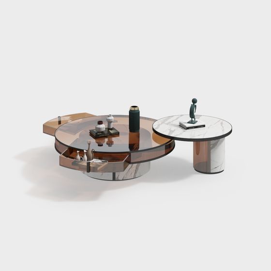 Luminous Coffee Table 3D Model